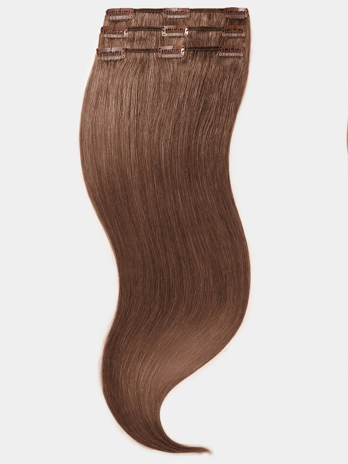 Clip in Extensions - luxury Qualität - Medium Volume 3-teilig 70g 8 variant detail image - e8b8c6931ed488a985063f44939167311161d0c6e6c98217d2caca9a9ced5813
