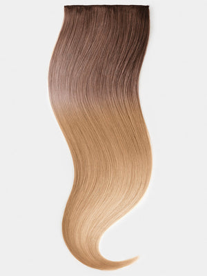 Ombré Clip in Extensions - luxury Qualität - 70 Gramm 3-teilig - 55cm t6/27 variant detail image - 235b014768ab6ed3a40394b06d2fee3af5416c35e8c31e793e239976767df9ec