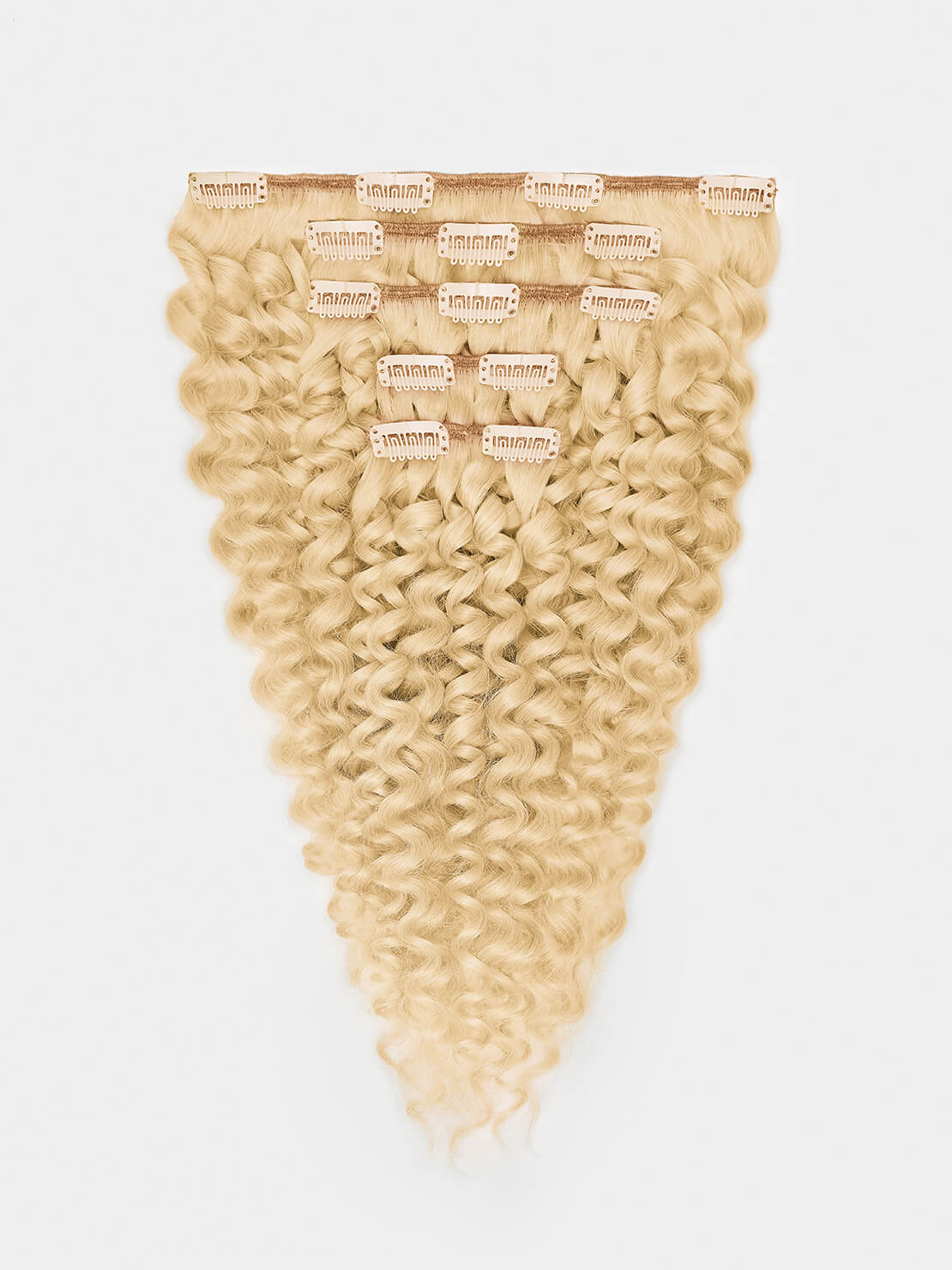 Clip in Extensions - luxury Qualität - 130 Gramm 5-teilig - 55cm - CURLY 1001 variant detail image - 5a15e3452230472f42d5471bafae52799baf373e31317432b273c7acd7ae2dd0
