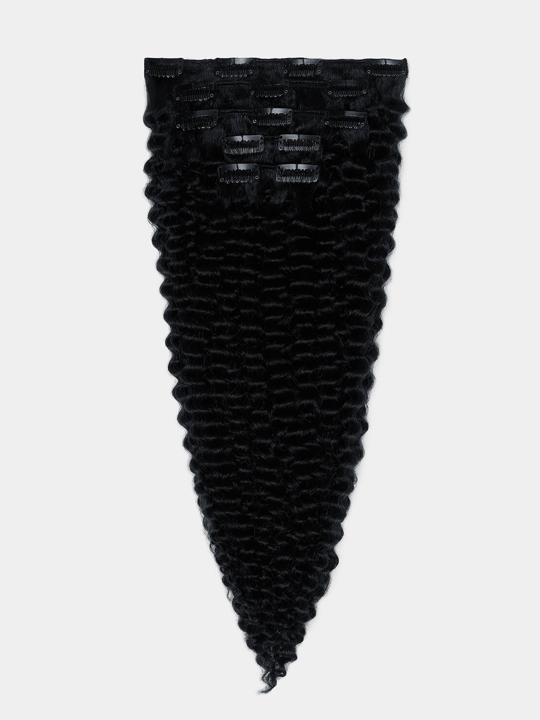 Clip in Extensions - luxury Qualität - 130 Gramm 5-teilig - 55cm - CURLY
