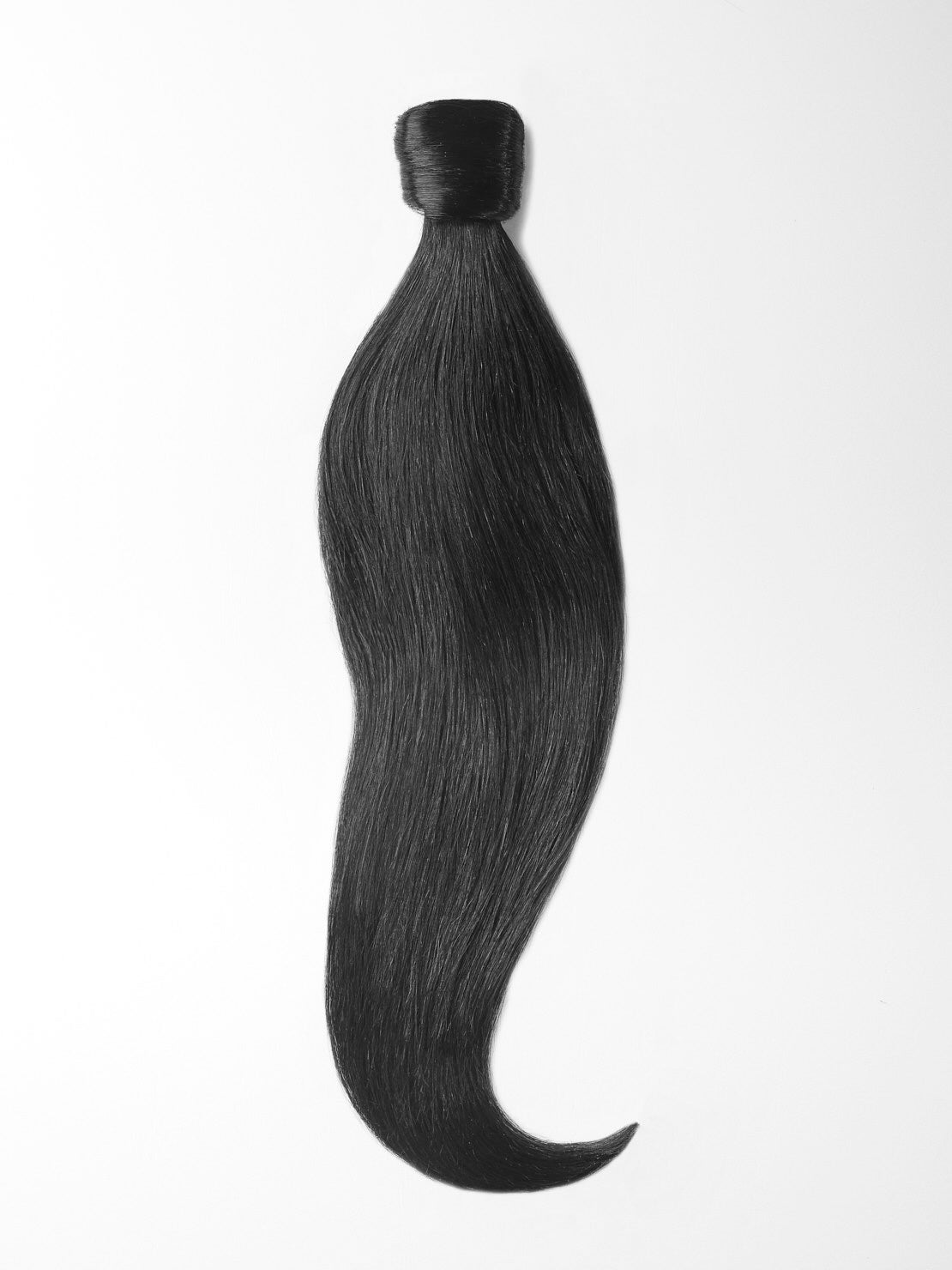 XXL length 65-70cm - Echthaar Ponytail - luxury Qualität - 120 Gramm
