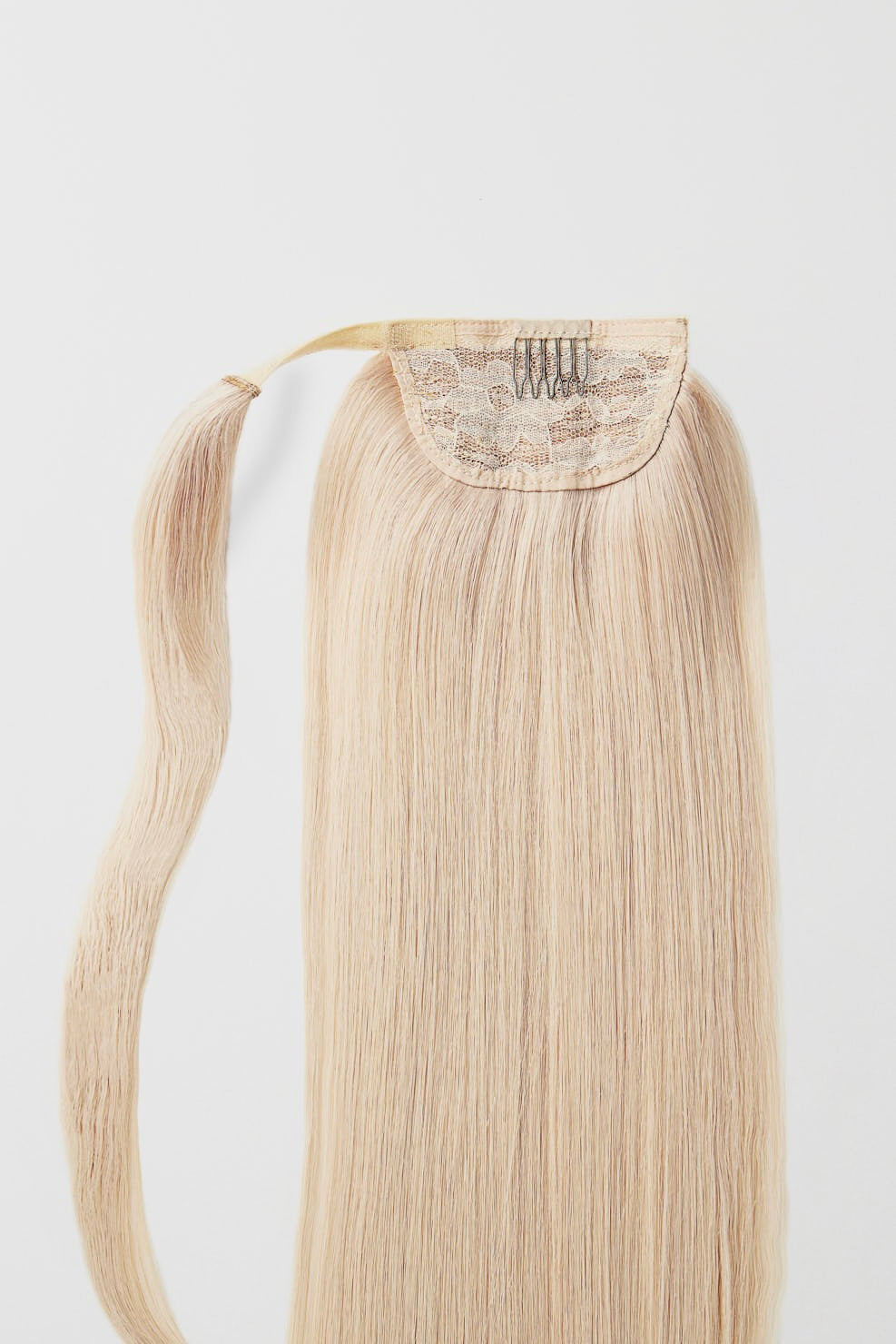 100% Echthaar Ponytail - luxury Qualität 25 variant detail image - 7ab6bdbea1db5981ab2e7930d16a603497f0e0be2379475232472b6a084ec44e